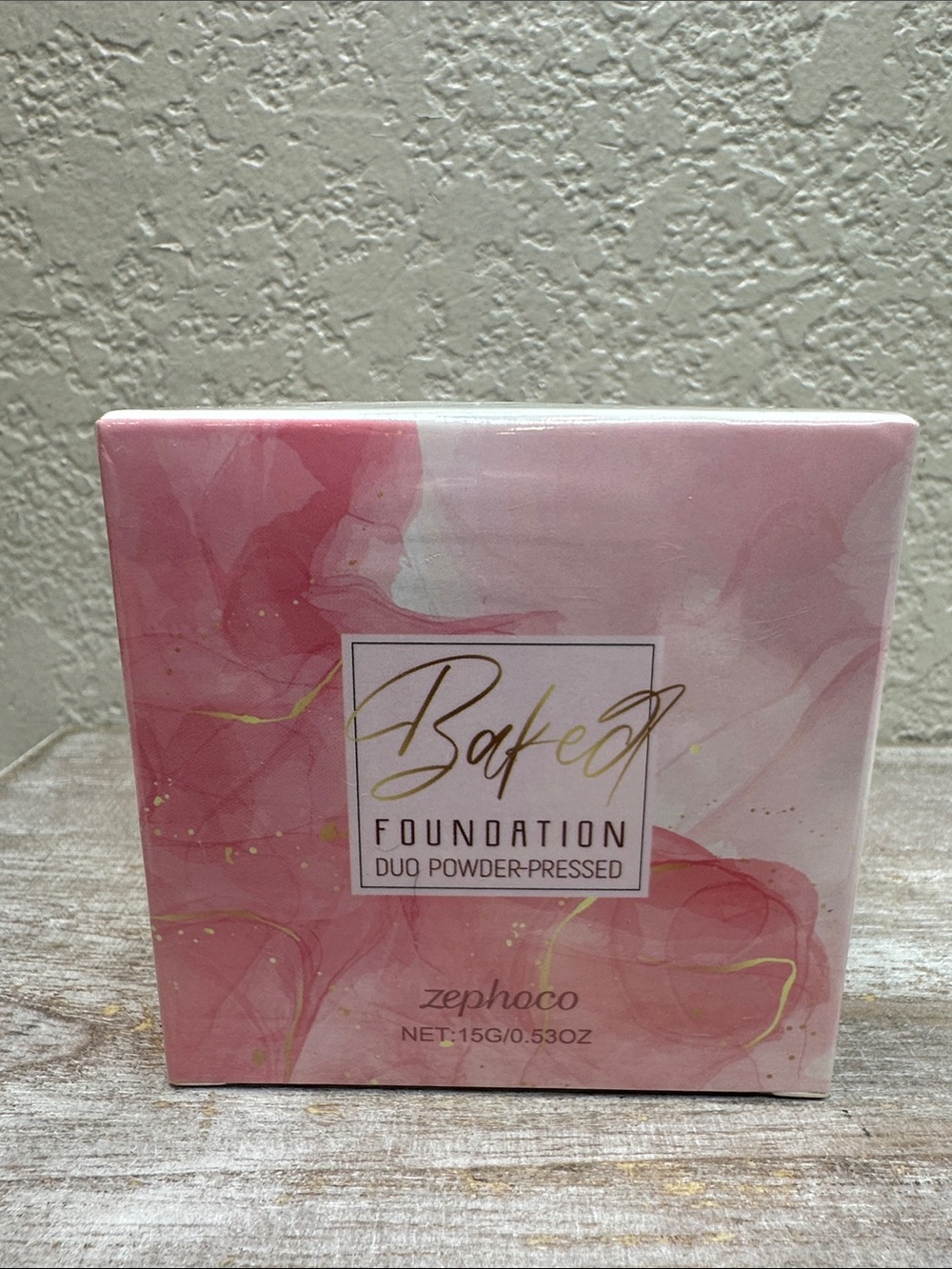 $6 🌙 Zephoco Baked Foundation -Natural Beige Color NEW FULL SZ